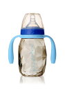 kidsme(キッズミー) PPSU ダイヤモンドボトル 300ml ハンドル付 6ヶ月頃〜 世界初のダイヤモンド型の哺乳瓶