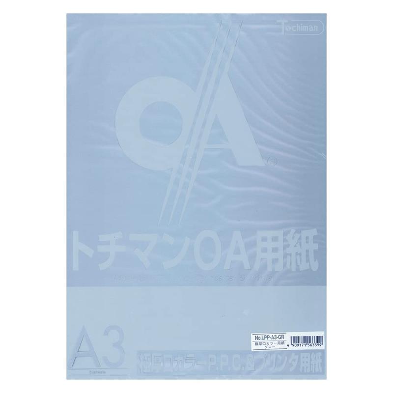 SAKAEテクニカルペーパー 極厚口カラーPPCペーパー グレー