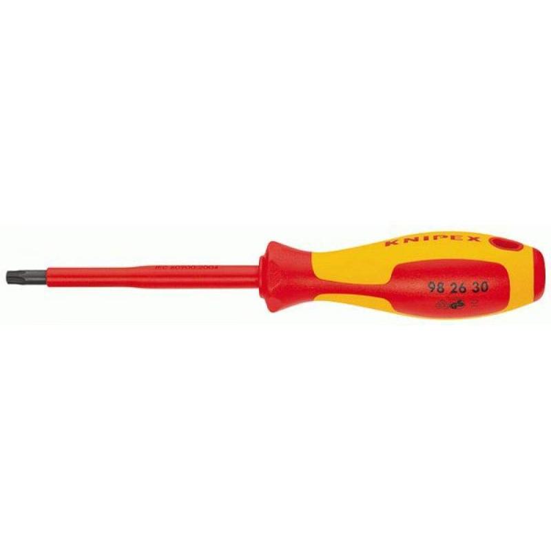 Rakuten - クニペックス KNIPEX 9826-10 絶縁ヘクスローブドライバー T10 1000V