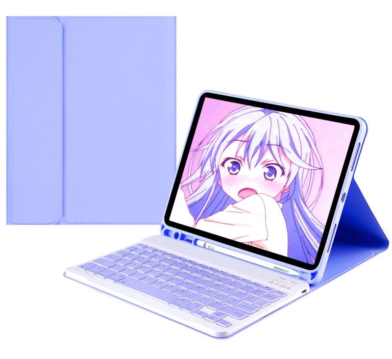 人気 iPad Air 11 （M2）2024/ iPad Air4/ Air5 キーボードケース Apple Pencil収納可能 iPad Air 6 （2024） Bluetooth キーボード 超軽量 手帳型 可愛い お洒落 ペンシル充電対応 分