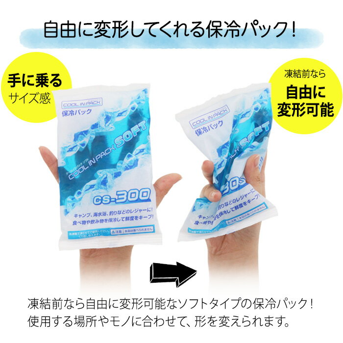クールインパック ソフト 300g CS-300 保冷パック 保冷剤 日本製【ネコポス対応】通販格安セール情報 楽天 通販