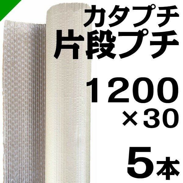 プチプチカタプチ片段プチ【37+0】1200mmtimes;30M5巻川上産業(ぷちぷち/ロール/エアキャップ/エアーキャップ/エアパッキン/エアーパッキン/エアクッション/エアークッション/梱包/発送/引越/梱包材/緩衝材/包装資材/梱包資材)