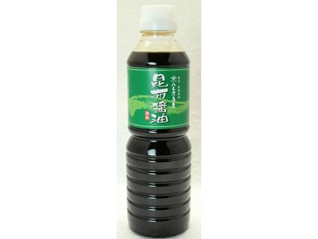 八木澤商店 昆布醤油 500ml