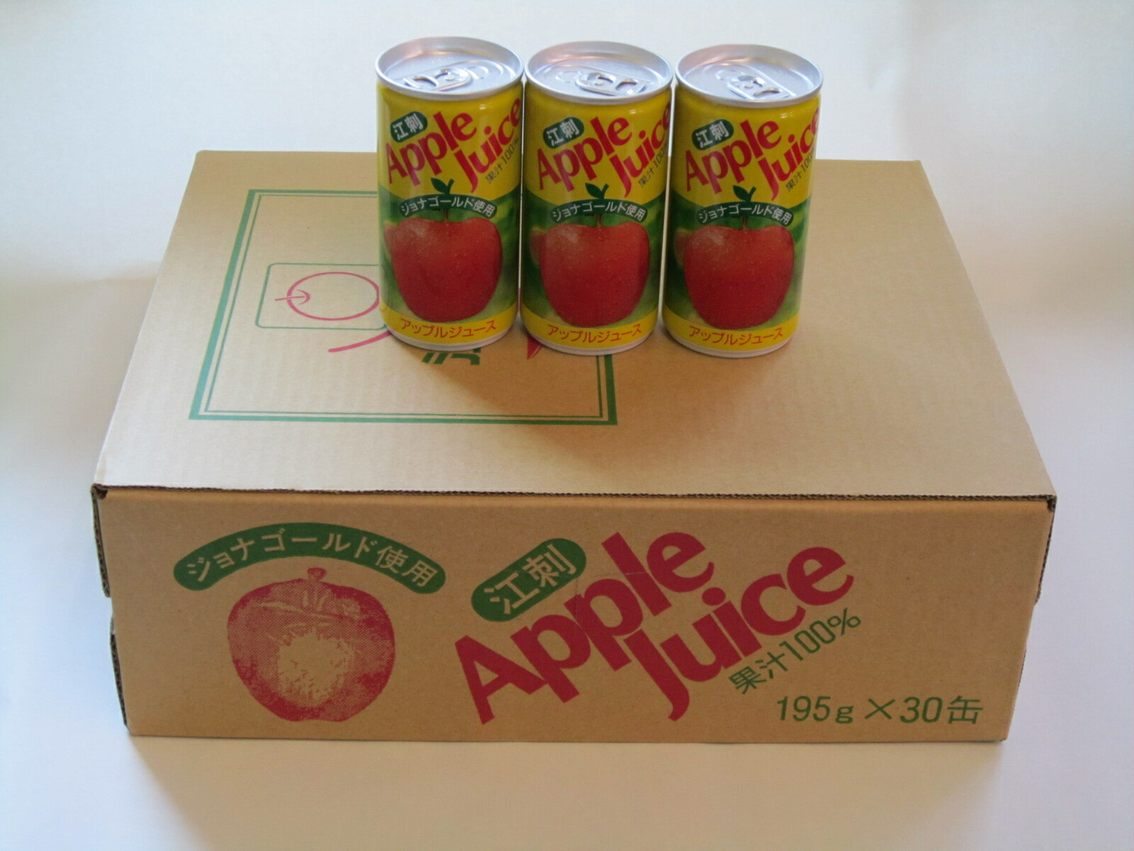 江刺りんごジュース195mlx30缶のサムネイル