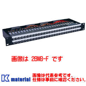 【P】 カナレ電気 CANARE 32WB-F スキニワイヤードボックス 620A 64ch 1Uサイズ フルノーマル接続 [CNR001257]