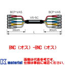 カナレ電気 CANARE 5VS10A-5C 10m BNCマルチケーブル 5ch 圧着式 5Cケーブル CNR000191