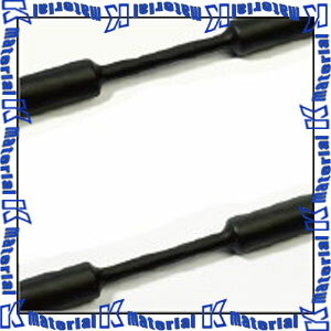 ジャッピー JAPPY 因幡電機産業 JTC2.0-BK 20本入 熱収縮チューブ 円形 長さ250mm 収縮前内径2.7mm (690-360-07860) [JPY062]