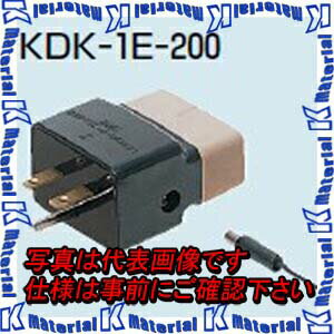 Rakuten - 【P】 未来工業 KDK-1E-200 1個 OKチェッカー用アダプタ 250V用 [MR04368]