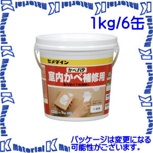 【代引不可】セメダイン HC-158 6 缶 かべパテ 1kg ポリ缶 [SEM000065-6]