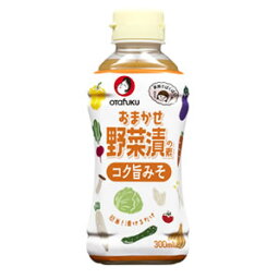 オタフクソース おまかせ野菜漬けの素 コク旨みそ 300ml 239174 [OTF000181]