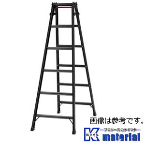【代引不可】【個人宅配送不可】長谷川工業 BLACK LABEL はしご兼用脚立 RHB-18a [HSG001172]
