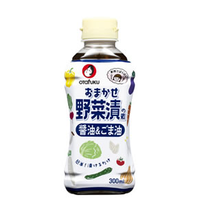 【P】オタフクソース おまかせ野菜漬けの素 醤油＆ごま油 300ml 237174 [OTF000179]