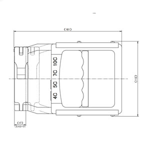 【代引不可】二幸電気工業 工具-125A スリーブ挿入工具 [NDK000166]