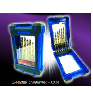 乐天商城 - 【P】ユニーズ U-needs 六角軸コバルトドリル 15本組セット RCOD-15SET［UND000066］
