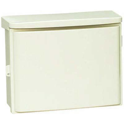【楽天倉庫自動出荷/365日出荷】未来工業 WB-15DM ウオルボックス ウォルボックス(プラスチック製防雨ボックス) 屋根一体型ヨコ型 ミルキーホワイト[M...