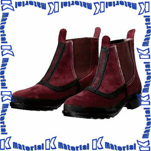 【代引不可】ドンケル DONKEL T-4 耐熱用安全靴 編上靴サイドゴム ベロア ブラウン [DON051]