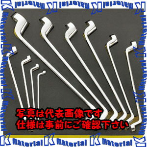 【代引不可】【個人宅配送不可】ESCO(エスコ) 10本組 メガネレンチセット EA612TB-3 [ZES073948]
