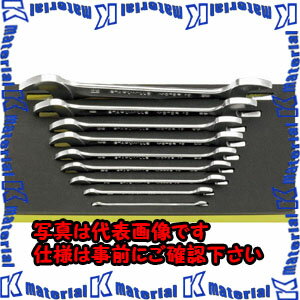 【代引不可】【個人宅配送不可】ESCO(エスコ) 9本組 両口スパナセット EA612TD-2 [ZES074399]