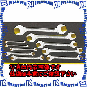 【P】【代引不可】【個人宅配送不可】ESCO(エスコ) 10本組 両口スパナセット EA612VA-1 [ZES074360]