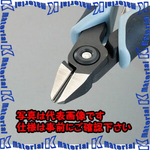 【P】【代引不可】【個人宅配送不可】ESCO（エスコ）　125mm　精密用ニッパー(ESDグリップ/バネ付)　EA535KG-18[ESC022669]