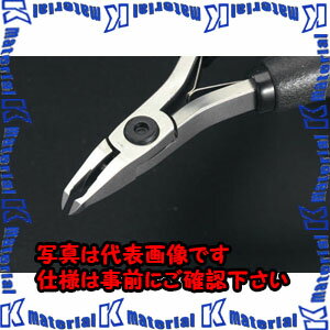 【P】【代引不可】【個人宅配送不可】ESCO（エスコ）　125mm　精密用ニッパー(レーザーフラッシュ/ESD/4.1mm)　EA535TL-1[ESC022751]