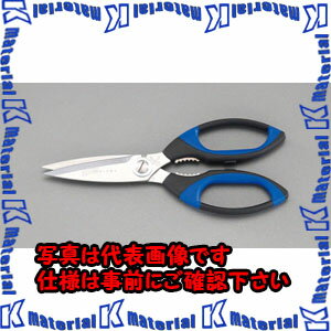 【代引不可】【個人宅配送不可】ESCO（エスコ）　200mm　はさみ・万能(ステンレス製)　EA540K-15[ESC024017]