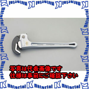 【代引不可】【個人宅配送不可】ESCO（エスコ）　50mm　/350mm　ラピッドグリップレンチ(アルミ合金)　..