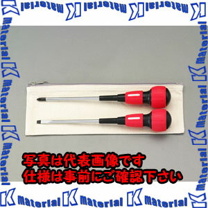 樂天商城 - 【代引不可】【個人宅配送不可】ESCO（エスコ）　2本組　[+　-]ドライバー(パワーグリップ　電工)　EA557AM-20[ESC025018]