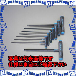 【代引不可】【個人宅配送不可】ESCO（エスコ）　2.0-10　mm　T型レンチセット(Ball-Hexagon)　EA573BR[ESC026903]