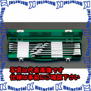 组合扳手 - 【代引不可】【個人宅配送不可】ESCO（エスコ）　11本組　片目片口スパナ(ラチェット式)　EA614HA[ESC034522]
