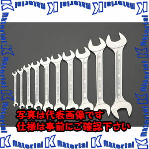 【P】【代引不可】【個人宅配送不可】ESCO（エスコ）　10丁組/　6-32mm　両口スパナ　EA615K[ESC035150]