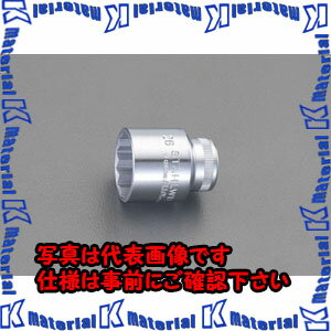 【代引不可】【個人宅配送不可】ESCO（エスコ）　1/2"sqx17mm　ソケット　EA617ZA-17[ESC037043]