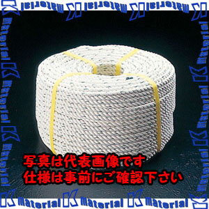 【P】【代引不可】【個人宅配送不可】ESCO(エスコ) 6mmx200m クレモナロープ(三つ打ち) EA628TK-63 [ZES028379]
