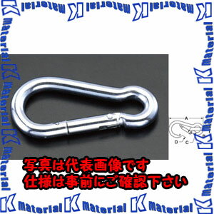 樂天商城 - 【代引不可】【個人宅配送不可】ESCO(エスコ) 50x 5mm スプリングフック(鉄ユニクロ) EA638CS-1 [ZES029351]