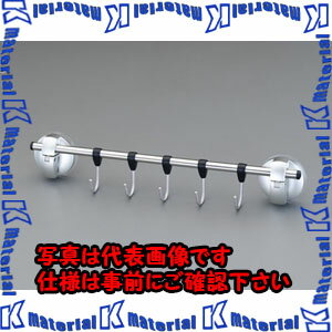 樂天商城 - 【代引不可】【個人宅配送不可】ESCO(エスコ) 5連フック(レバー式吸盤付/ステンレス製) EA638LA-62 [ZES030106]