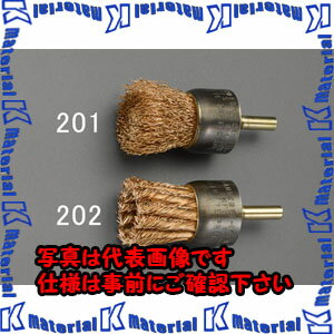 乐天商城 - 【P】【代引不可】【個人宅配送不可】ESCO(エスコ) 25mm/6.35mm 軸付ワイヤーブラシ(ノンスパーキング) EA642KE-202 [ZES030854]
