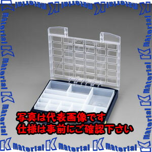 【P】【代引不可】【個人宅配送不可】ESCO(エスコ) 354x323x55mm/外寸 パーツケース EA661AC-23 [ZES031565]