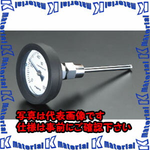 【P】【代引不可】【個人宅配送不可】ESCO(エスコ) 0-150℃/100mm バイメタル式温度計 EA727A-12 [ZES034697]