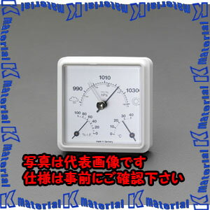 【P】【代引不可】【個人宅配送不可】ESCO(エスコ) 85x35x 85mm 気圧・温度・湿度計 EA742BA-21 [ZES035257]