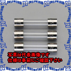 樂天商城 - 【P】【代引不可】【個人宅配送不可】ESCO(エスコ) 125Vx 10A/φ6.4mm 管ヒューズ(速断型/3本) EA758ZY-210 [ZES036134]