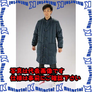 【P】【代引不可】【個人宅配送不可】ESCO(エスコ) [ XL] 防寒ロングコート(Navy) EA915GM-94 [ZES047199]