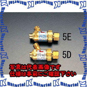 【代引不可】【個人宅配送不可】ESCO（エスコ）　乾式安全器(逆火防止器/酸素用)　EA300-5E[ESC006603]