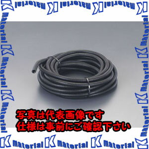ESCO(エスコ) 22.0mmx10m コルゲートチューブ(黒) EA944BV-22 