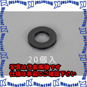 乐天商城 - 【代引不可】【個人宅配送不可】ESCO(エスコ) M5/5.3x10x1.0mm 平ワッシャー(ナイロン製/黒/20枚 EA949ZB-5 [ZES061433]