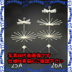 【P】【代引不可】【個人宅配送不可】ESCO(エスコ) 820x820x1430mm 物干しスタンド(ステンレス製) EA95..