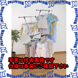 【代引不可】【個人宅配送不可】ESCO(エスコ) 1800x1640x1040mm 物干しスタンド(ステンレス製) EA951FD..