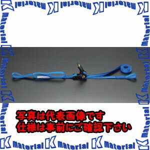 【P】【代引不可】【個人宅配送不可】ESCO(エスコ) 25mmx6.0m/ 200Kg ベルト荷締機(ラチェット式) EA982RC-5 [ZES068070]