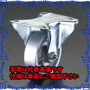 樂天商城 - 【P】【代引不可】【個人宅配送不可】ESCO(エスコ) 80mm キャスター(固定金具・スティール車輪) EA986N-80 [ZES070170]