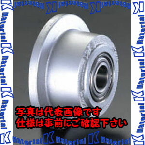 乐天商城 - 【代引不可】【個人宅配送不可】ESCO(エスコ) 100x 46mm 車輪(ボールベアリング・鋳鋼製・レール用) EA986SD-100 [ZES070528]