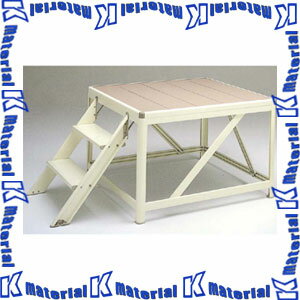 【P】【代引不可】長谷川工業 朝礼台 角丸仕様 幅120cm DR-12 11042 [HS0416]